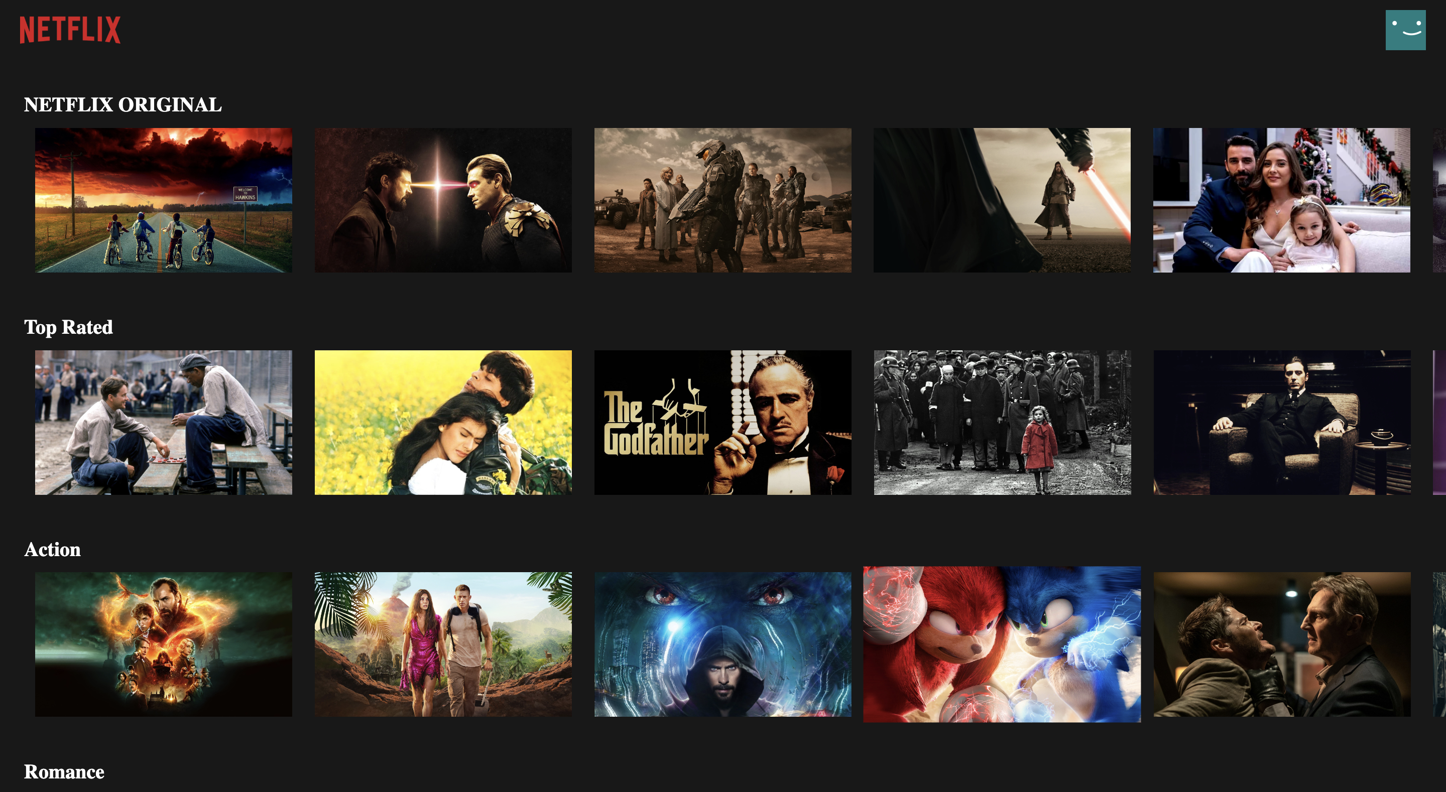 Netflix clone